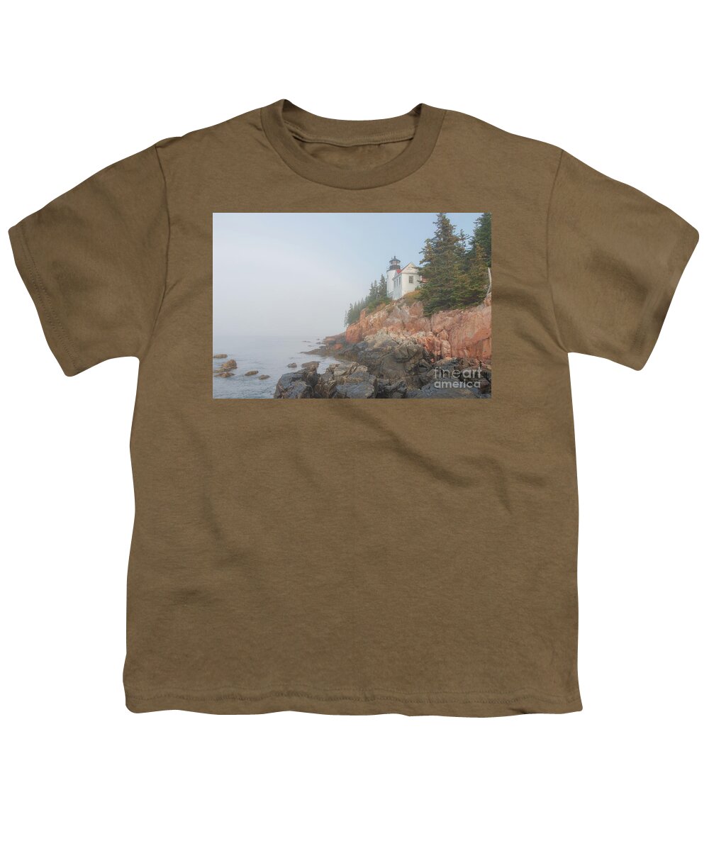 #elizabethdow Youth T-Shirt featuring the photograph Bass Harbor Sunrise A by Elizabeth Dow
