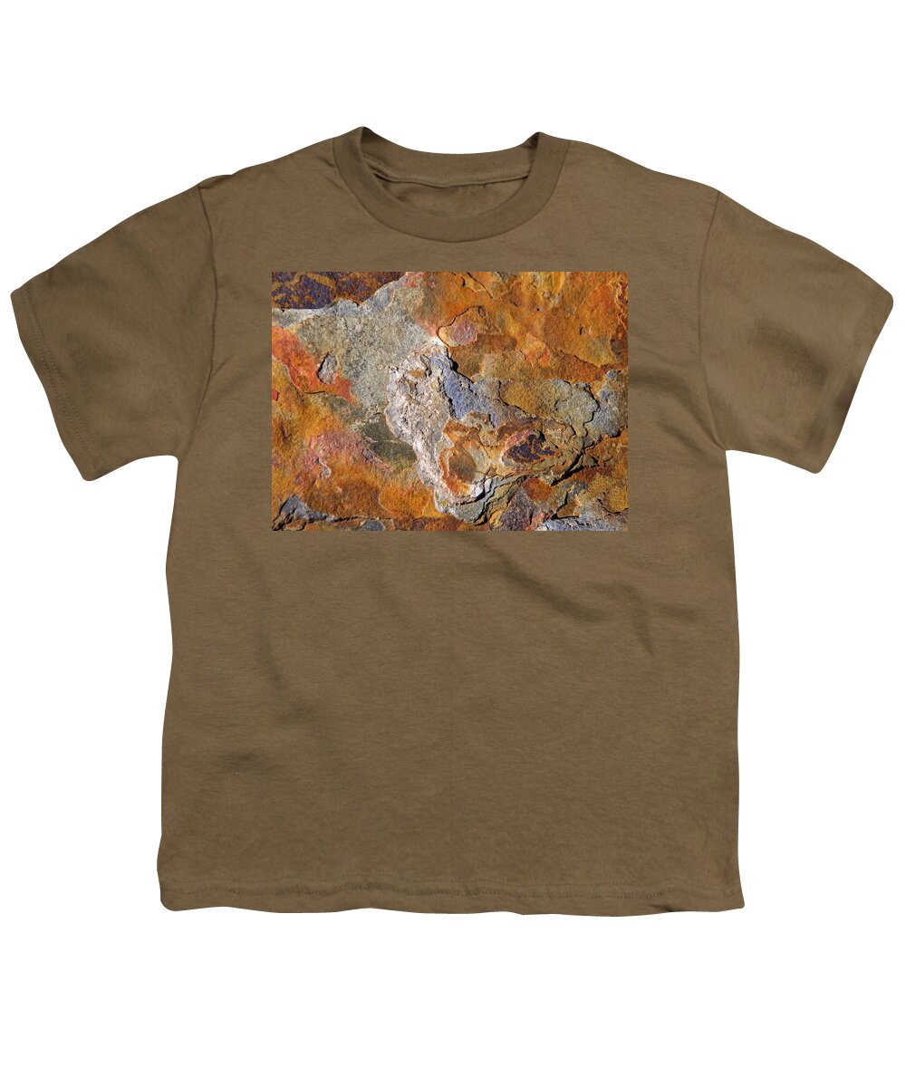 Abstract Youth T-Shirt featuring the photograph Beautiful Surface by Lynda Lehmann