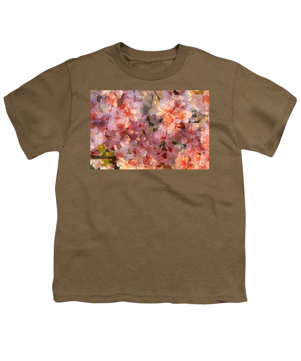 Flowers Youth T-Shirt featuring the photograph Bunches of Beauties by Julie Lueders 