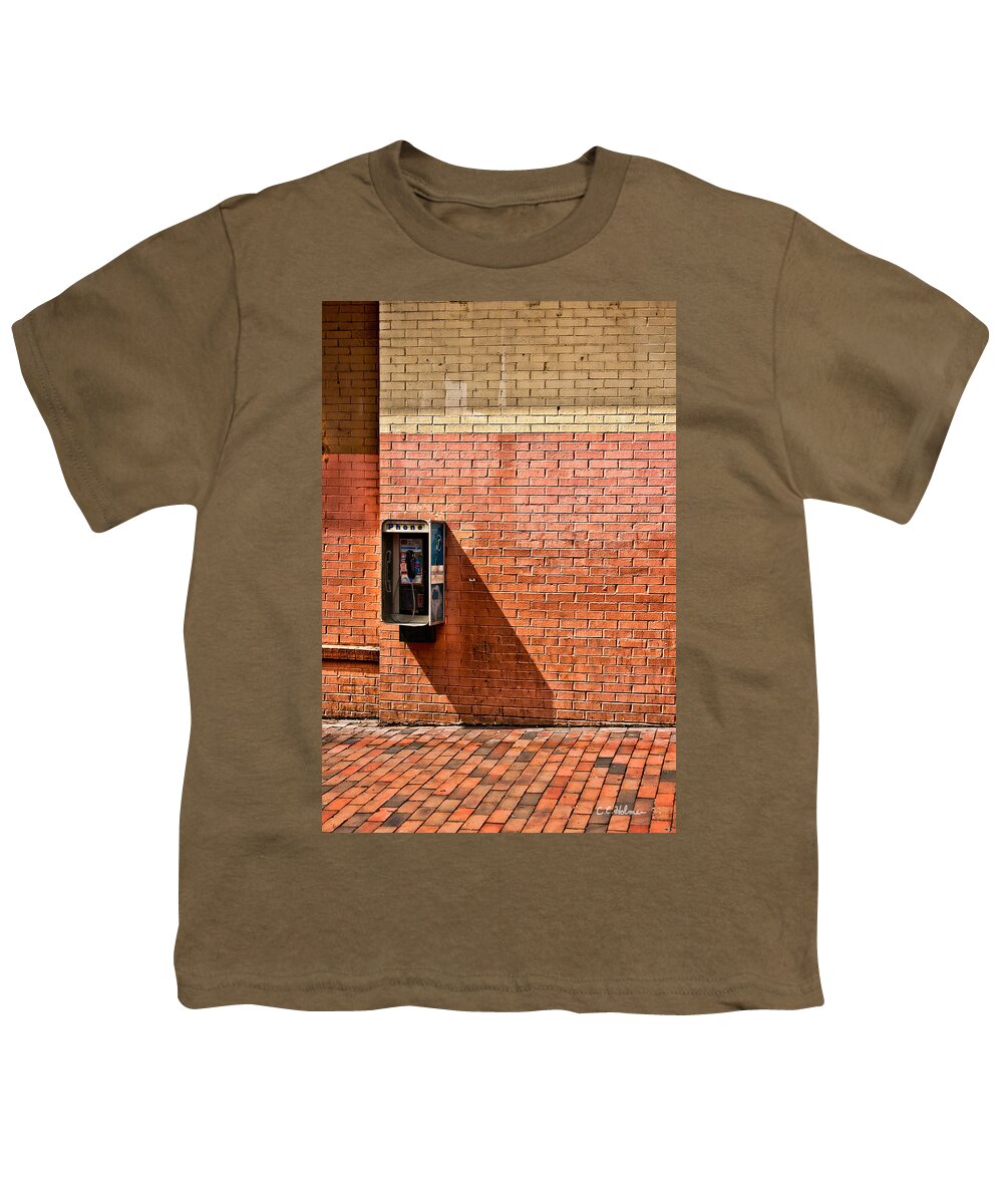 Phone Youth T-Shirt featuring the photograph Call Me by Christopher Holmes