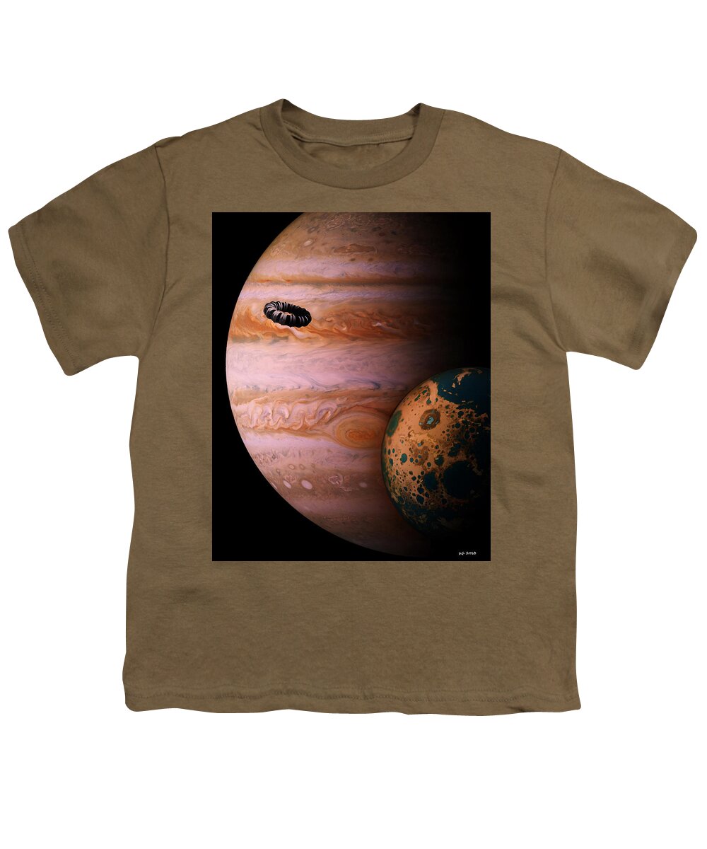 Space Youth T-Shirt featuring the digital art Carhayaken Project by J Carrell Jones
