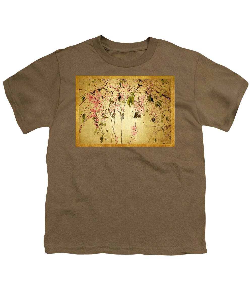 Flower Youth T-Shirt featuring the photograph Cherry Blossom by Jessica Jenney