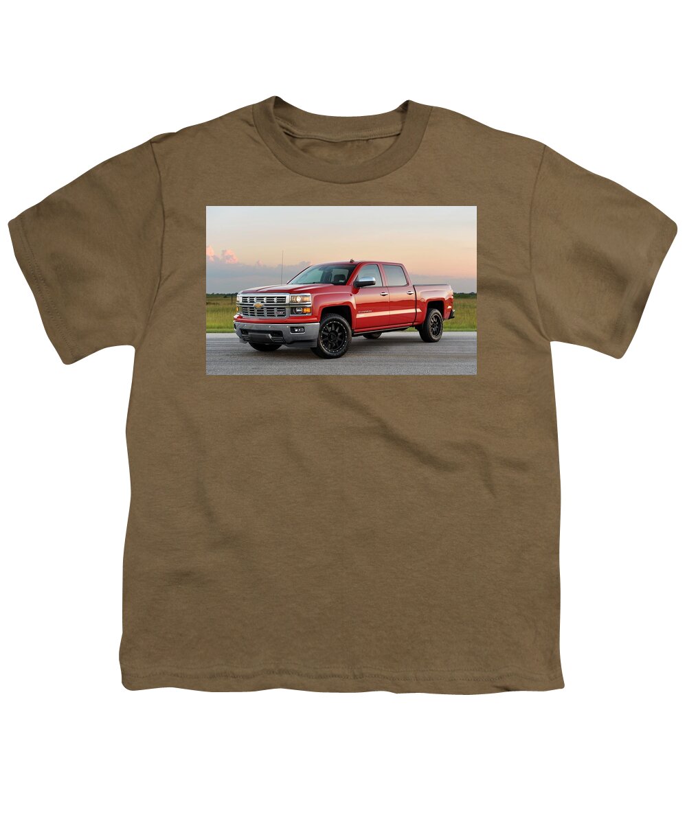 Chevrolet Youth T-Shirt featuring the photograph Chevrolet by Jackie Russo