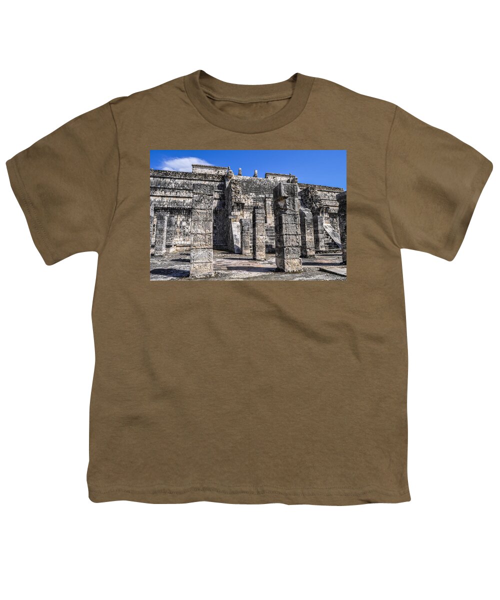 Sky Youth T-Shirt featuring the photograph Chichen Itza by Pelo Blanco Photo