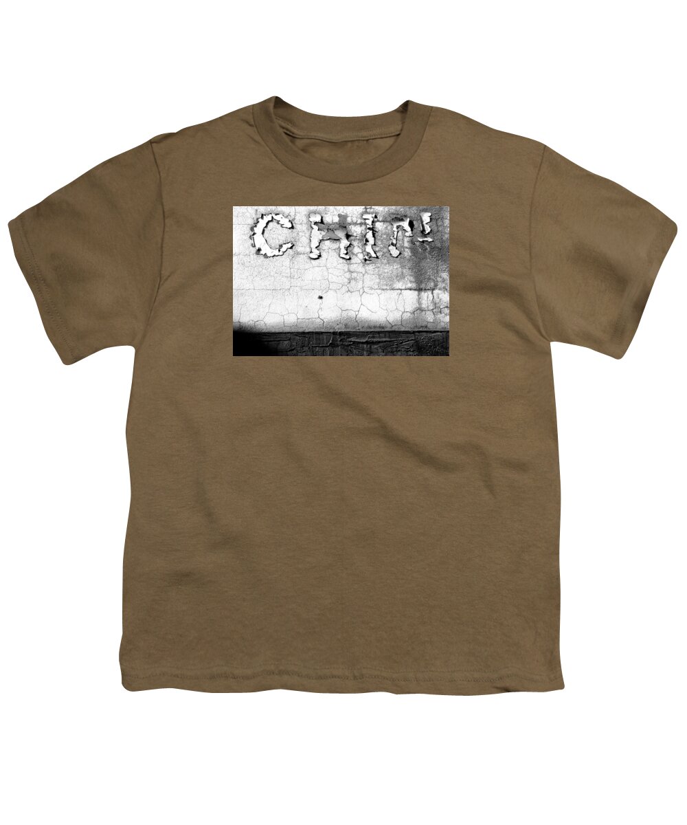 Street Photography Youth T-Shirt featuring the photograph Chin by J C
