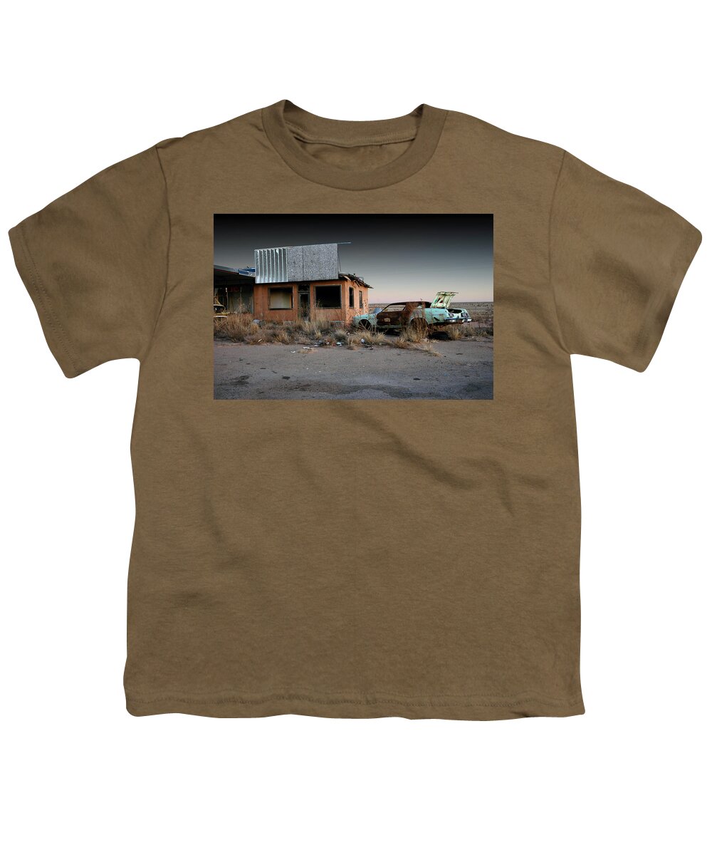 Abandoned Youth T-Shirt featuring the photograph Closed by DArcy Evans