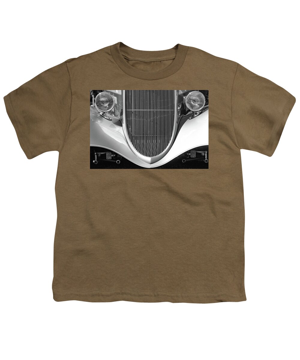 Antique Car Youth T-Shirt featuring the photograph Curves by Holly Ross