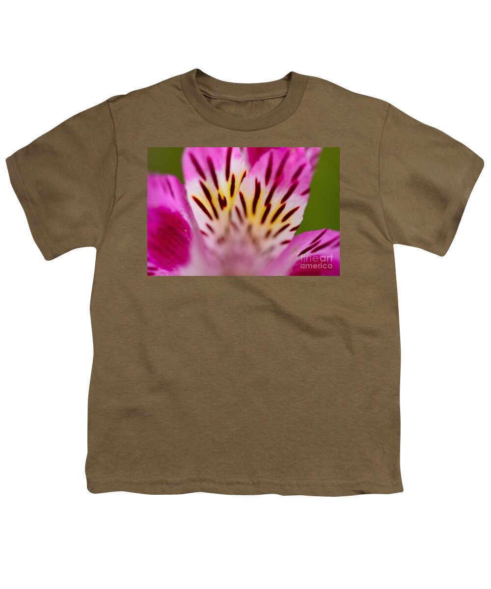 Flower Youth T-Shirt featuring the photograph Details In Pink by John F Tsumas