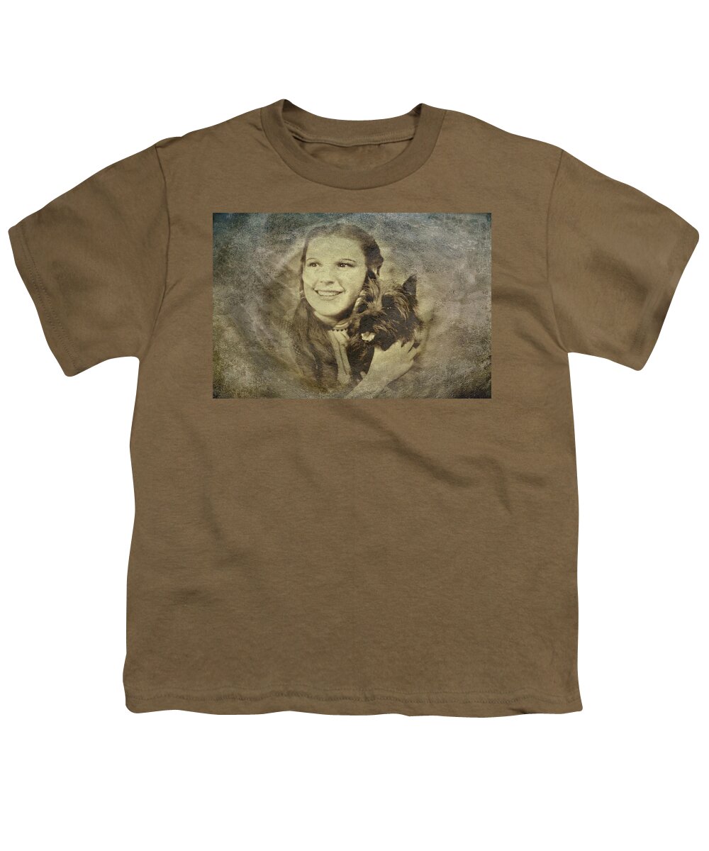 Dorothy Youth T-Shirt featuring the digital art Dorothy by Movie Poster Prints