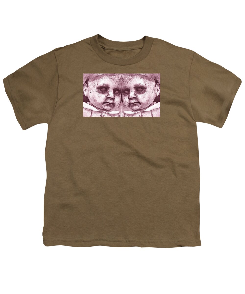 Zombie Youth T-Shirt featuring the photograph Double Trouble Four by Beverly Shelby