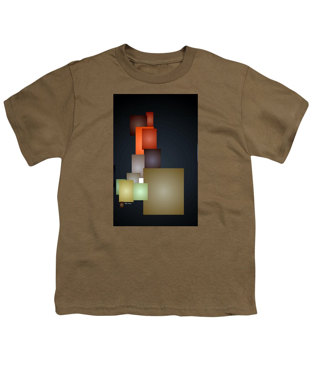 Rafael Salazar Youth T-Shirt featuring the digital art Dramatic Abstract by Rafael Salazar