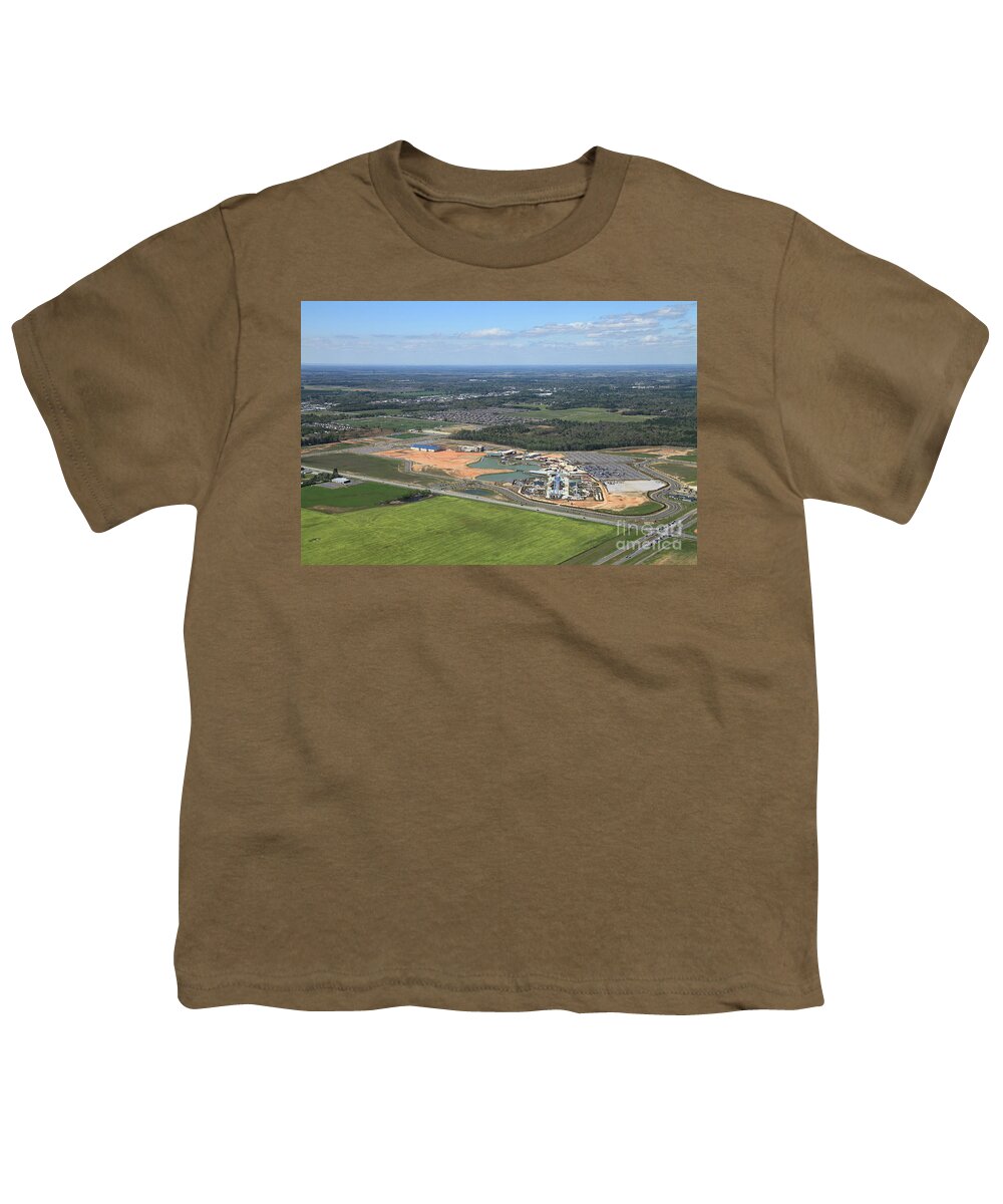  Youth T-Shirt featuring the photograph Dunn 7654 by Gulf Coast Aerials -