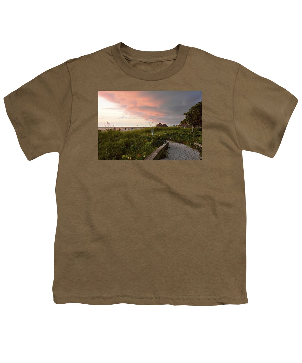 Park Youth T-Shirt featuring the photograph Edge of the Storm by Carol Bradley