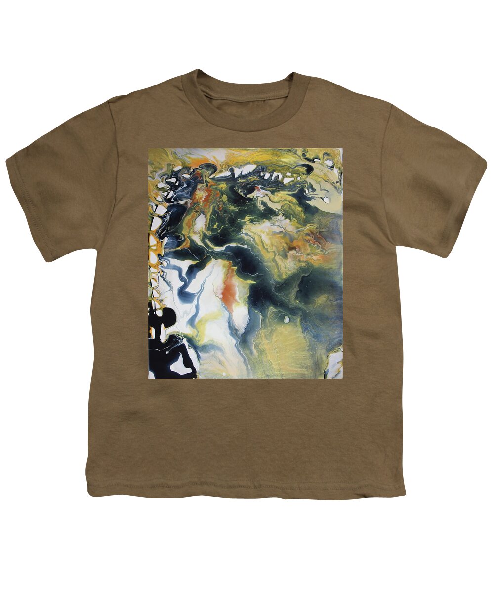 Earthscapes Youth T-Shirt featuring the painting Elemental 2 by Madeleine Arnett