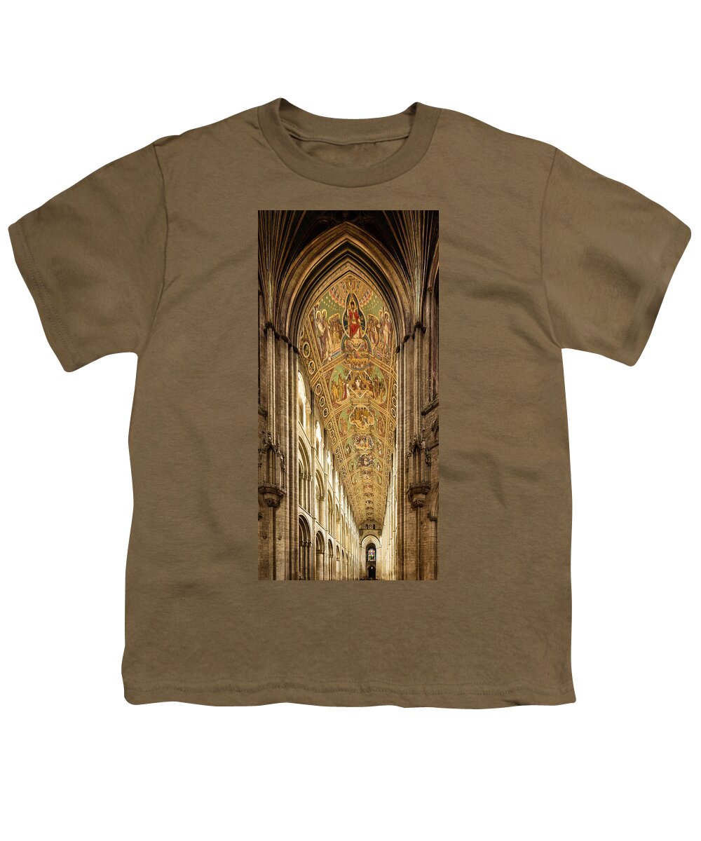 Jean Noren Youth T-Shirt featuring the photograph Ely Alley by Jean Noren