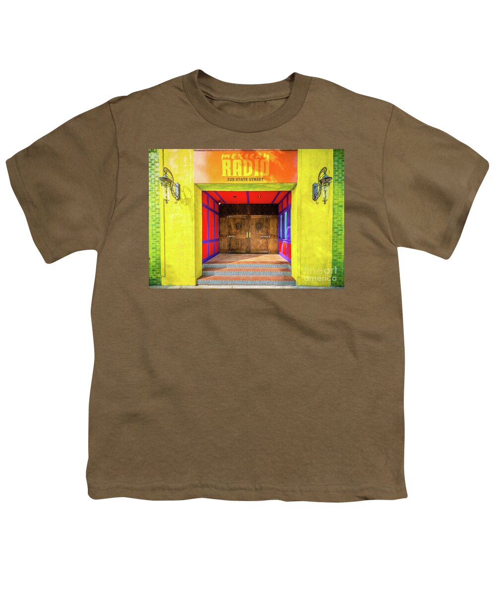 New York State Youth T-Shirt featuring the photograph Psychedelic Entrance by Neil Shapiro