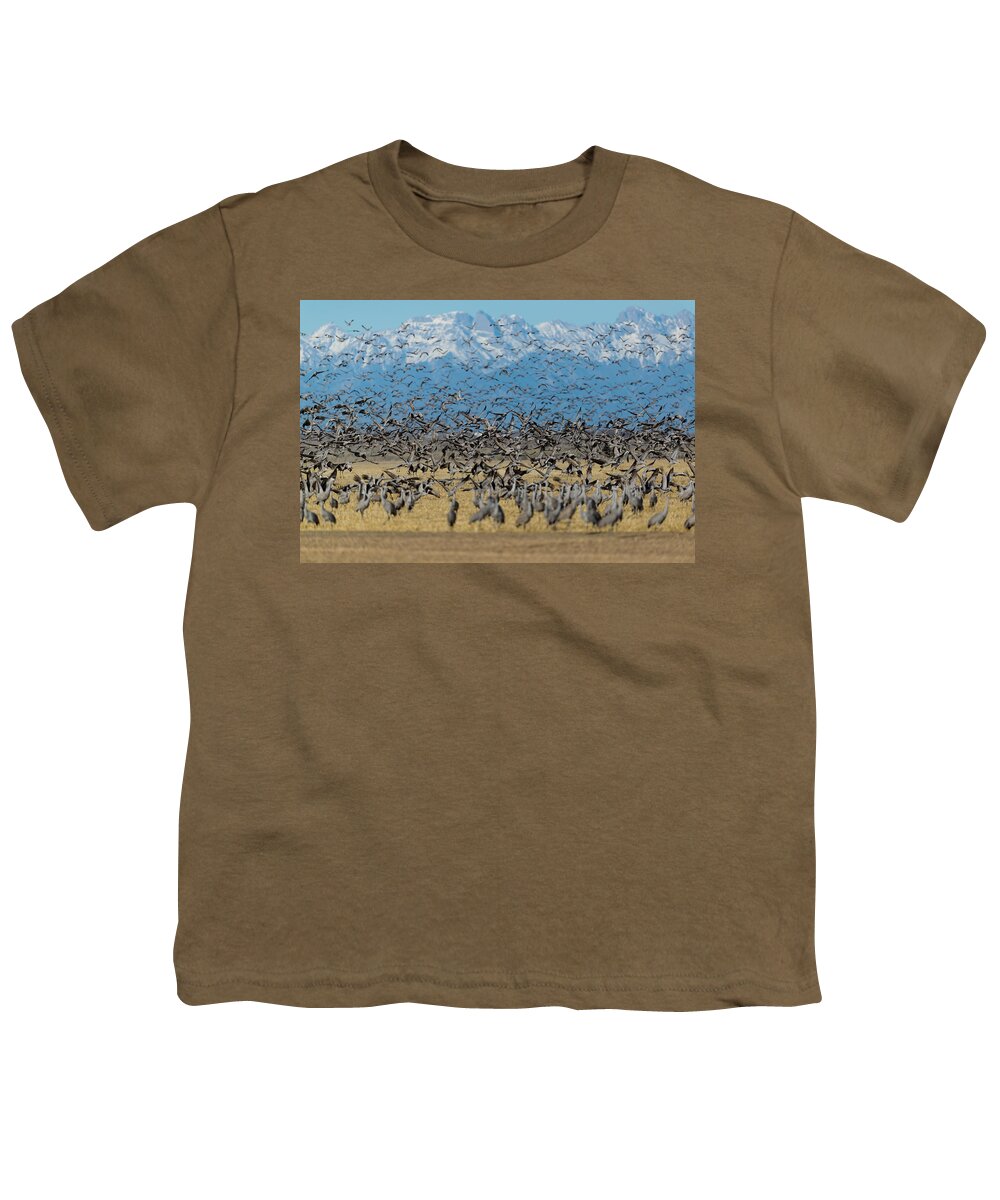 Monte Vista Youth T-Shirt featuring the photograph Eruption In The Valley by David F Hunter