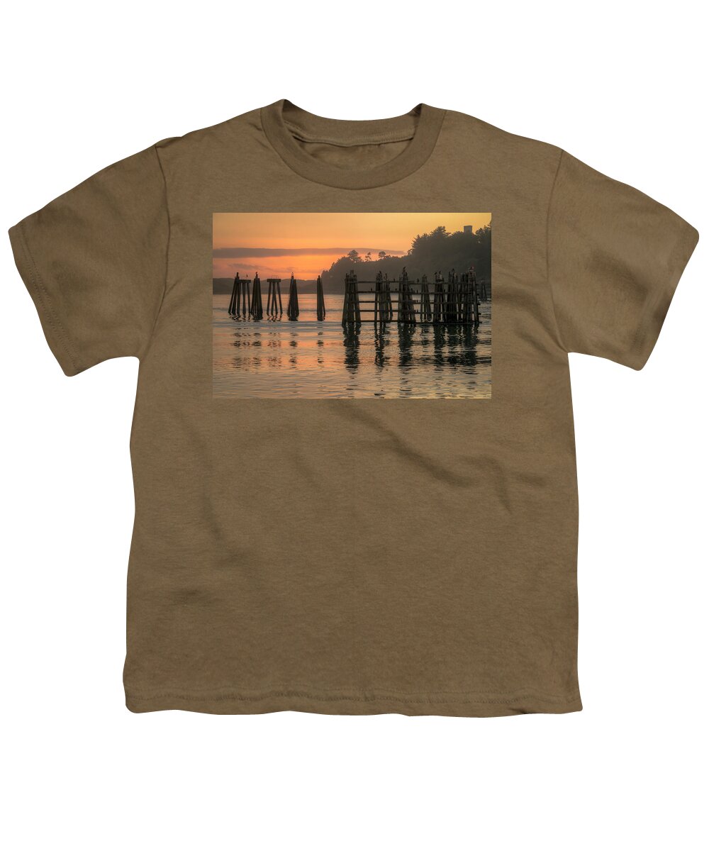Evening Youth T-Shirt featuring the photograph Evening Reflections by Kristina Rinell