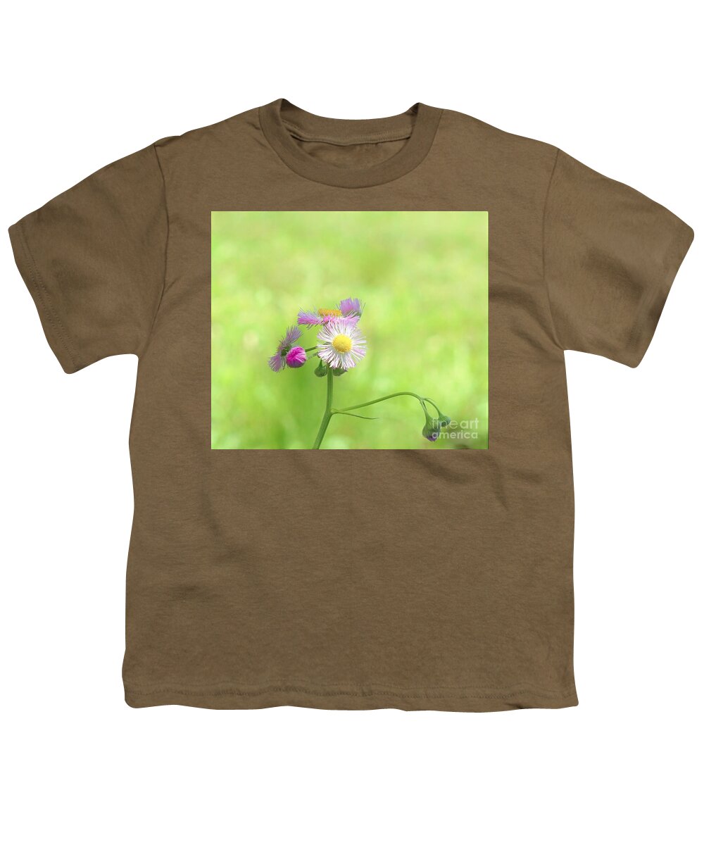 Flower Youth T-Shirt featuring the photograph Feeling Great, thank you by Merle Grenz