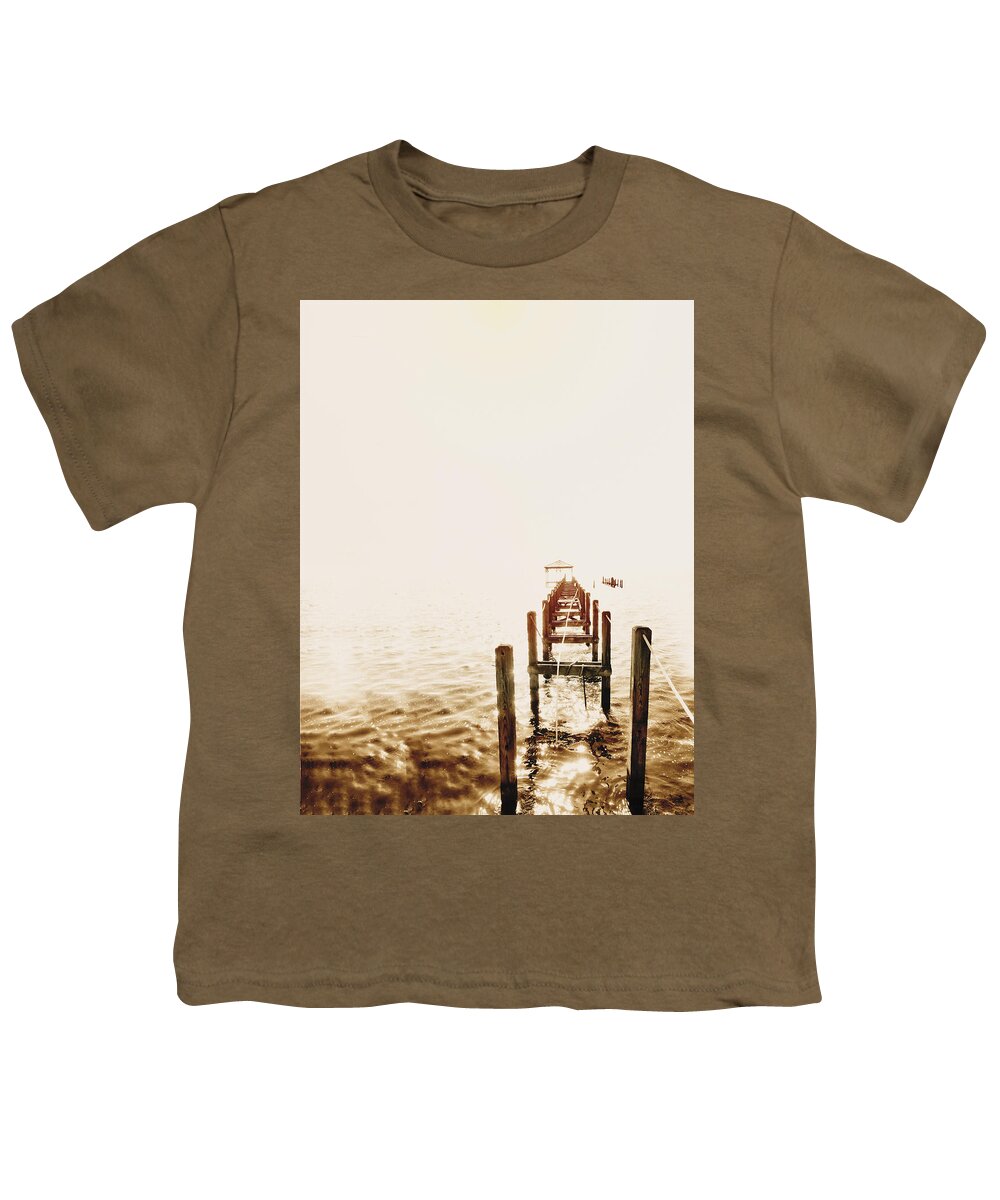 Abstract Youth T-Shirt featuring the photograph From the Known to the Unknown by David Kay