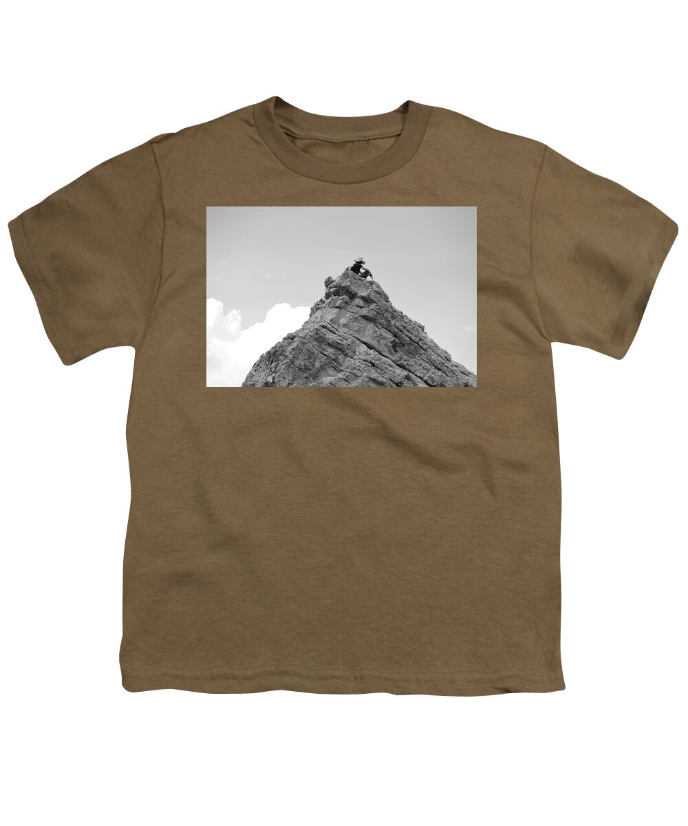Ghost Ranch Youth T-Shirt featuring the photograph Ghost Ranch Pyramid by David Diaz