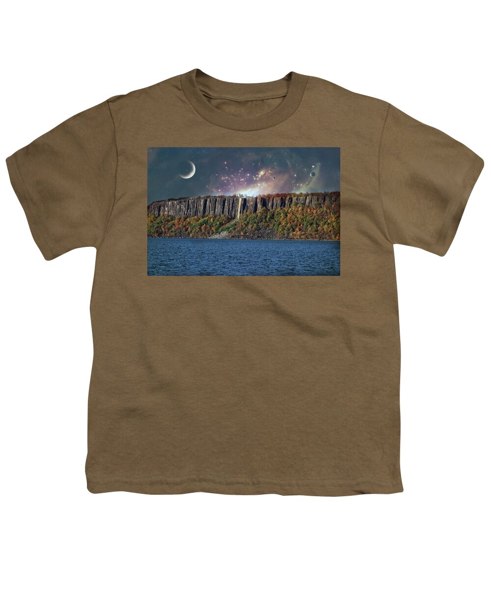 Space Youth T-Shirt featuring the photograph God's Space Over Planet Earth by Russel Considine