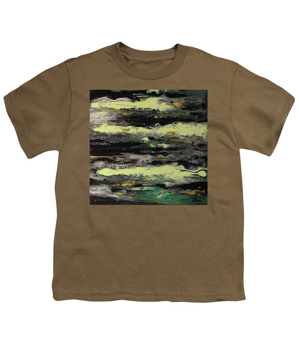 Stages Youth T-Shirt featuring the painting Grief by Todd Hoover