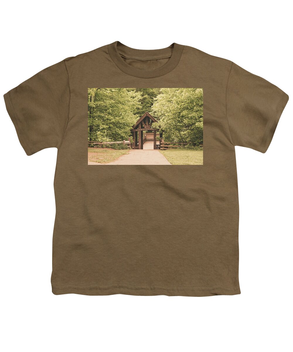 Nature Youth T-Shirt featuring the photograph Haunts of Nature by Kim Hojnacki