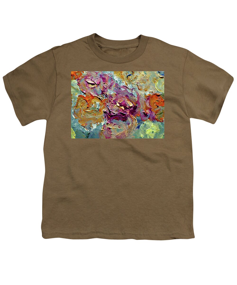 His Youth T-Shirt featuring the digital art His Rose Garden By Lisa Kaiser by Lisa Kaiser