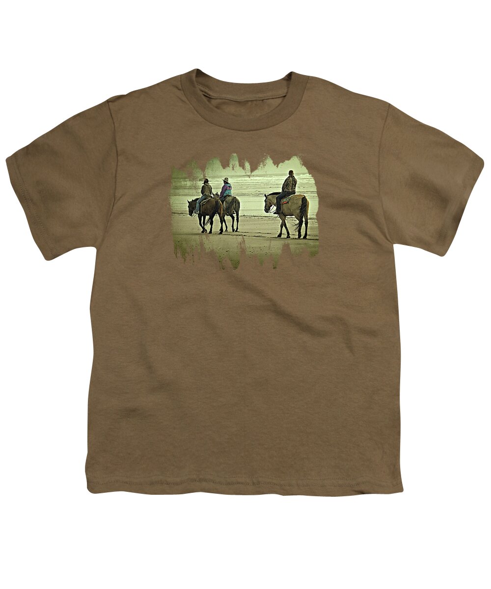 Ocean Youth T-Shirt featuring the photograph Beach Rides by Thom Zehrfeld