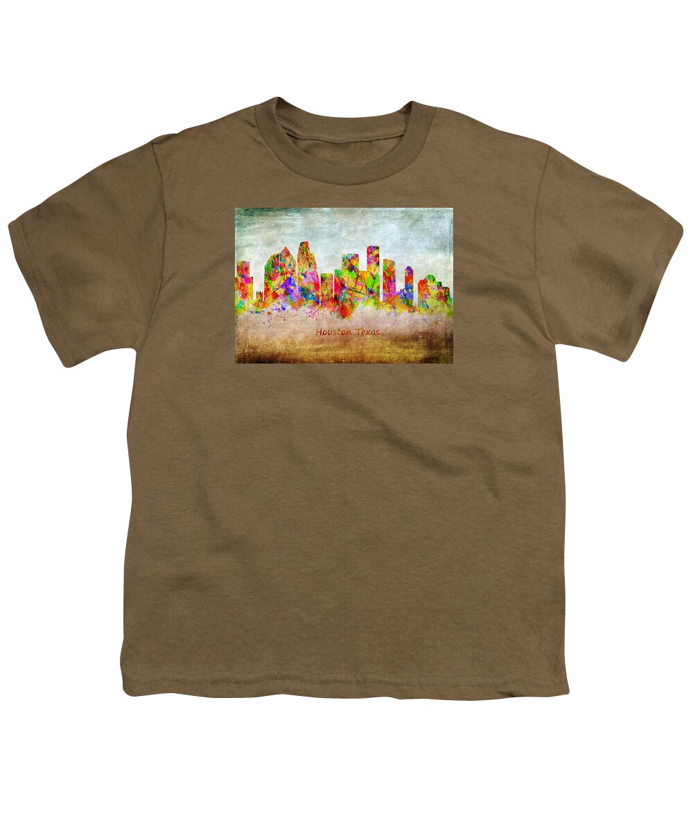 Houston Youth T-Shirt featuring the photograph Houston Texas - 14 by Chris Smith