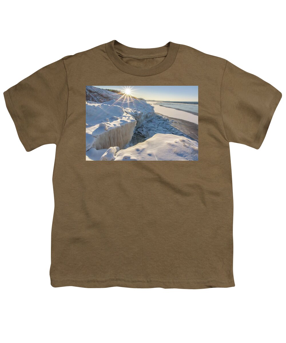 Sunset Youth T-Shirt featuring the photograph Icy Flare by Lee and Michael Beek