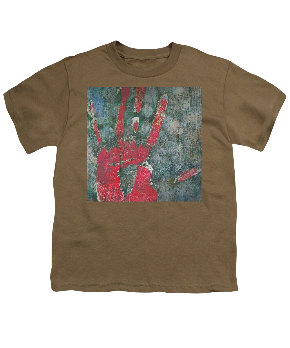 Abstract Youth T-Shirt featuring the photograph Identity by Charles Brown