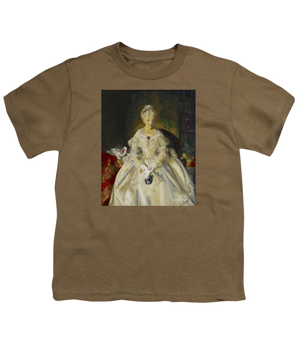 George Wesley Bellows (1882 1925) Youth T-Shirt featuring the painting In Cream Silk by MotionAge Designs