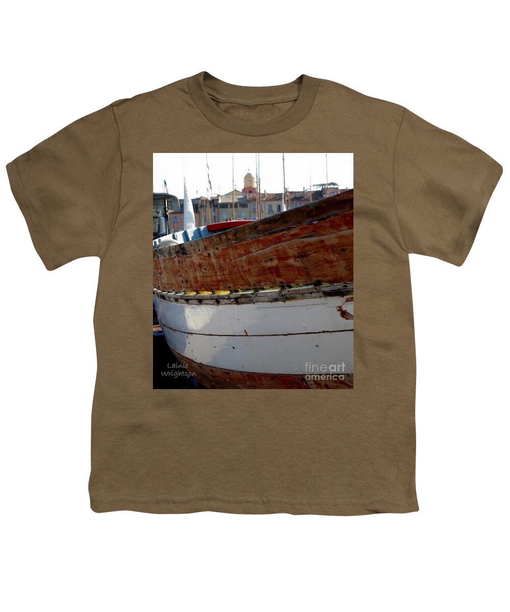 St Tropez Youth T-Shirt featuring the photograph In For Repairs by Lainie Wrightson