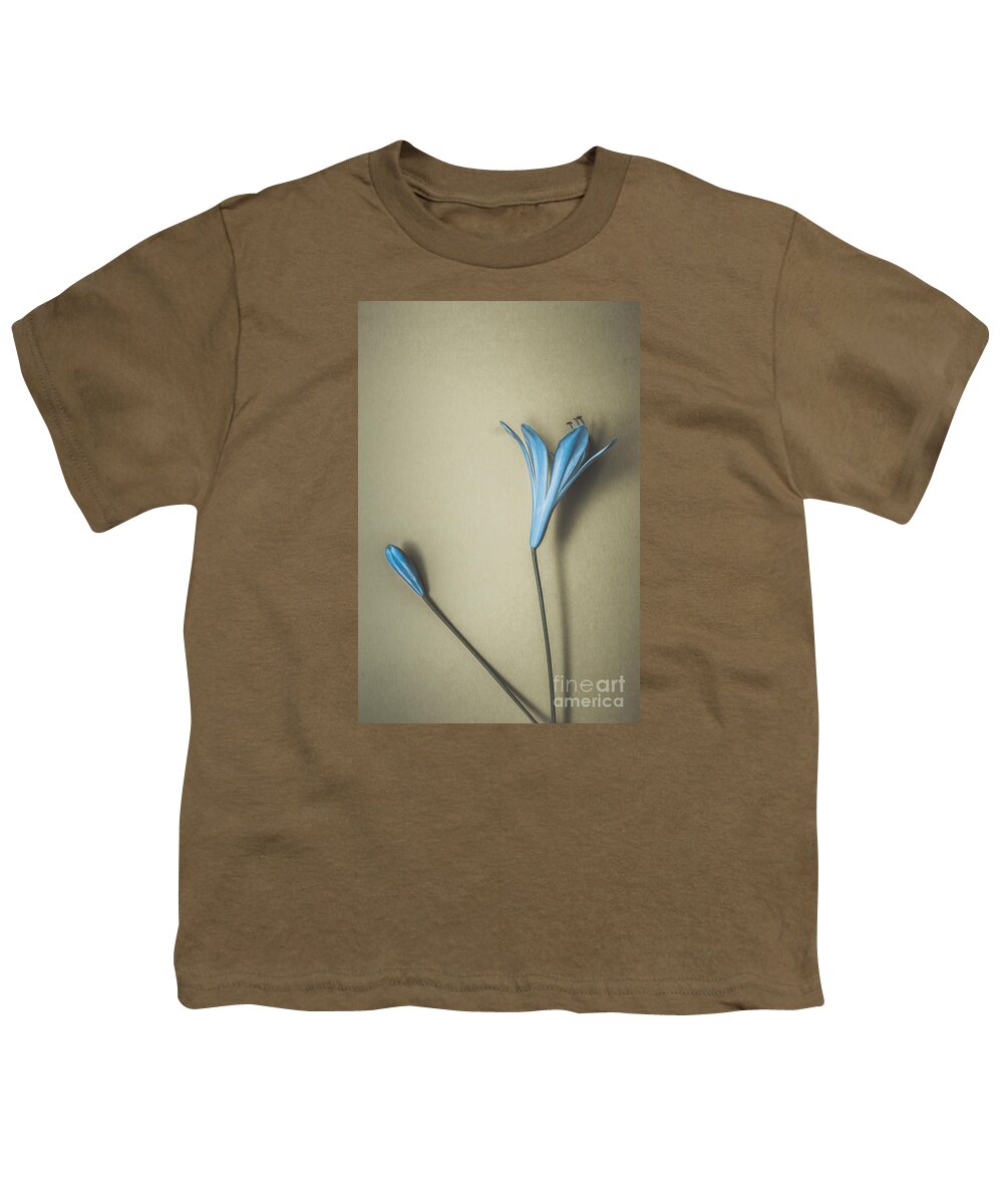 Nature Youth T-Shirt featuring the photograph Blue Simplicity by Jorgo Photography