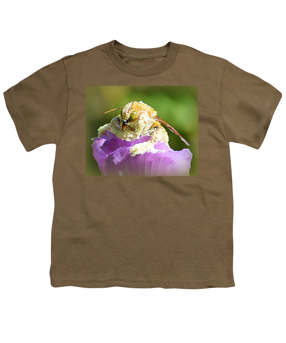 Insects Youth T-Shirt featuring the photograph Into Something Good by AJ Schibig