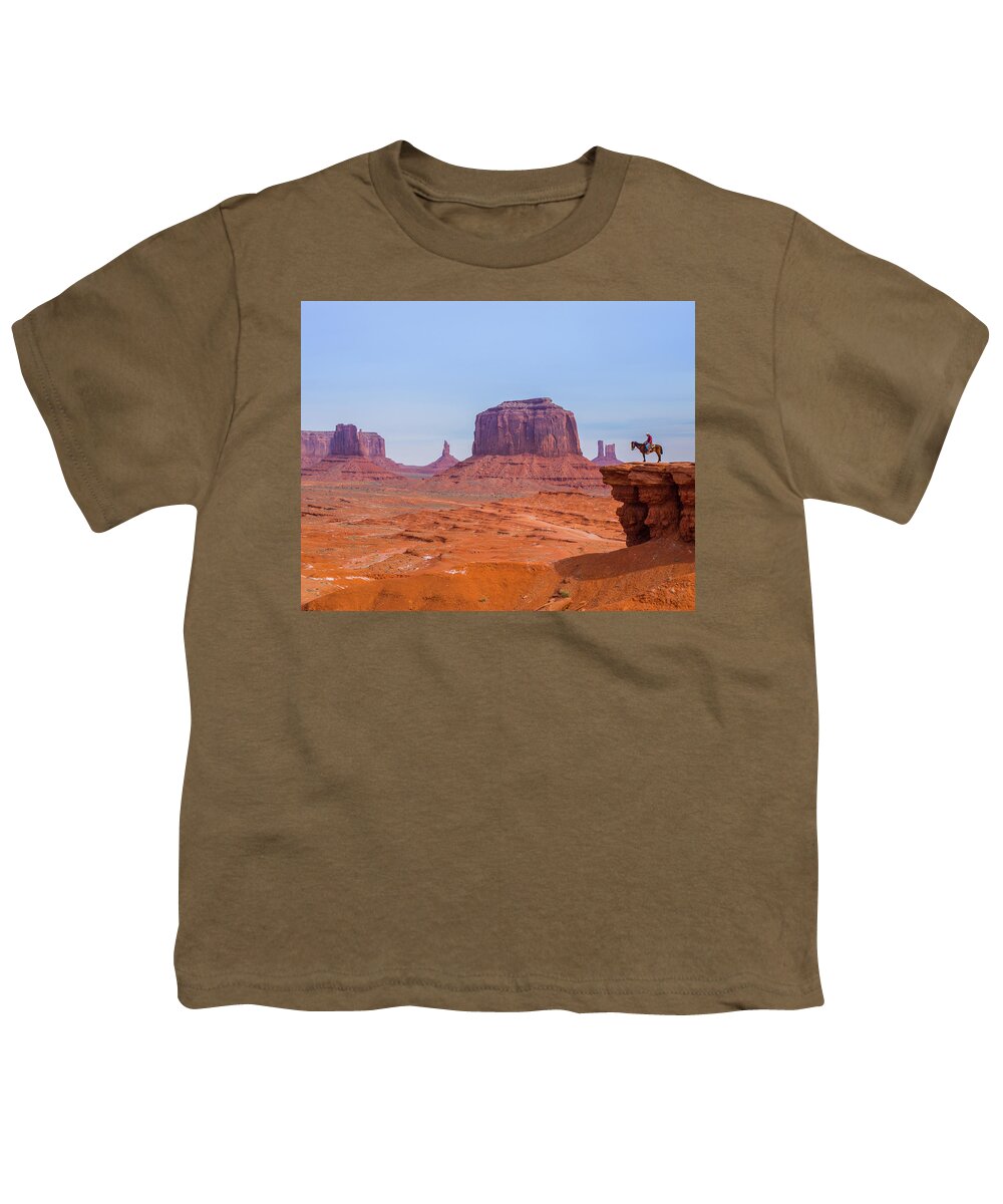 John Ford Youth T-Shirt featuring the photograph John Ford Point by Joe Kopp