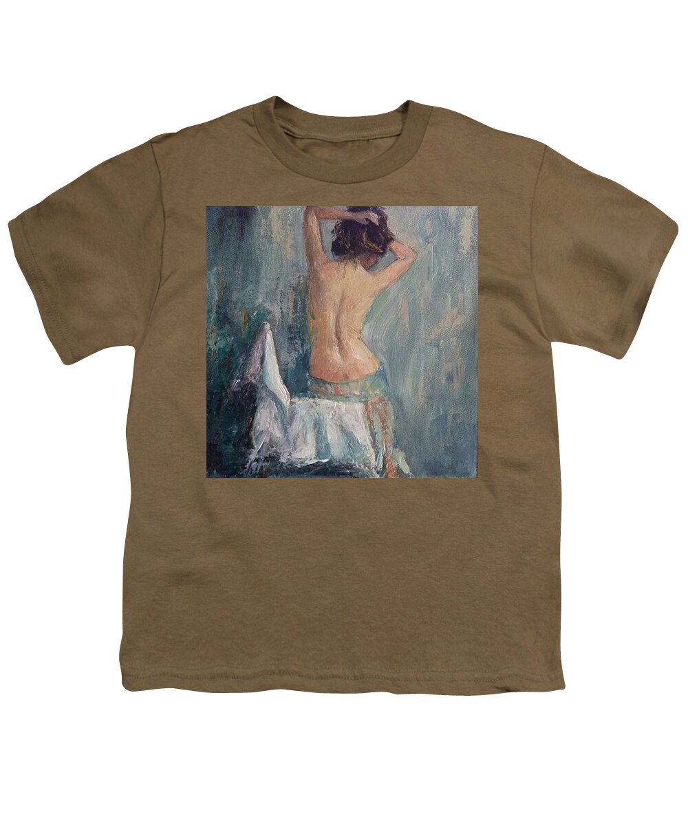 Nyaanudetakeover Youth T-Shirt featuring the photograph Just Joining In #nyaanudetakeover by Jennifer Beaudet