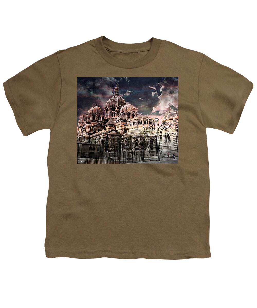 Architecture Youth T-Shirt featuring the photograph La Major 7 by Jean Francois Gil