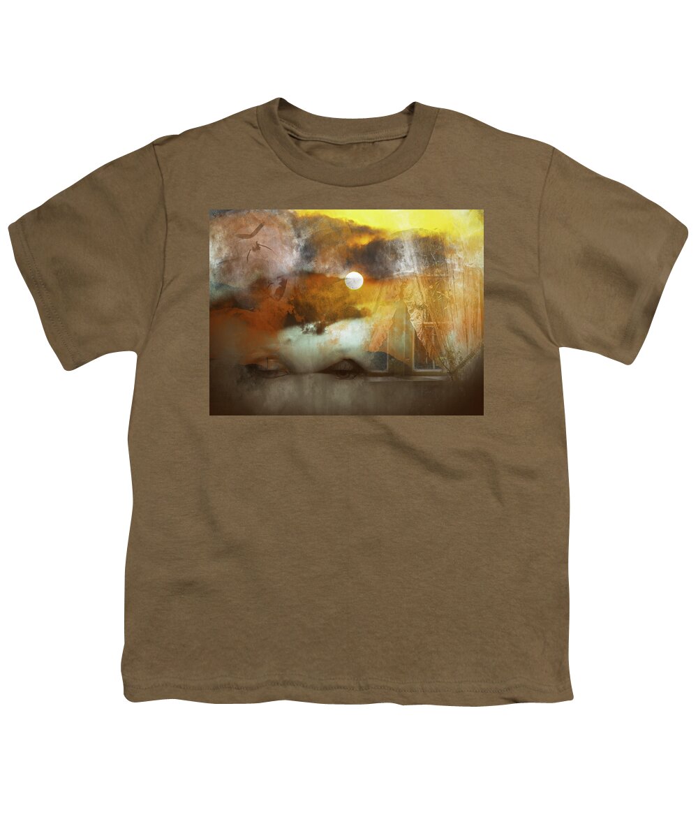 Island Youth T-Shirt featuring the photograph Looking at the lovely island by Gabi Hampe