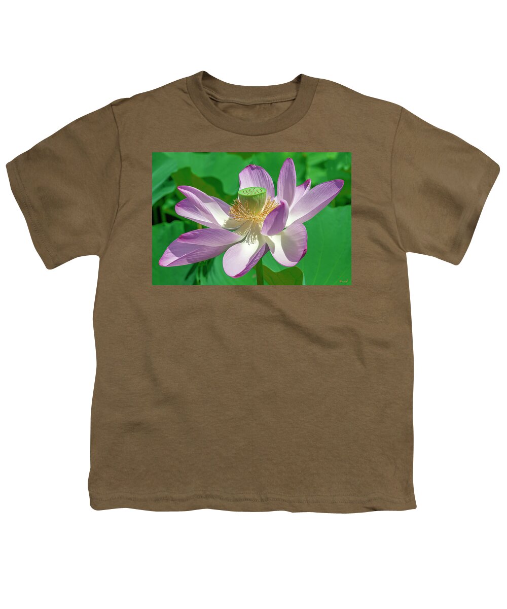 Lotus Youth T-Shirt featuring the photograph Lotus--Fading ii DL0080 by Gerry Gantt