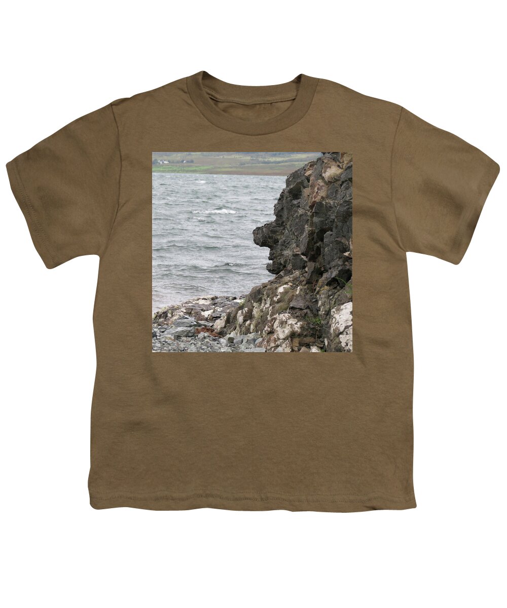 Scotland Youth T-Shirt featuring the photograph Man of the Stone by Azthet Photography