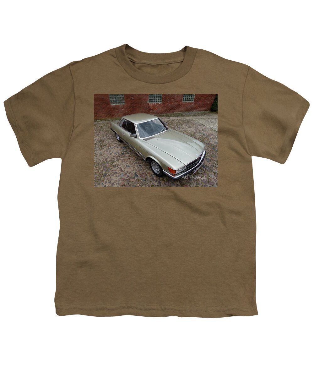 Mercedes-benz 380slc Youth T-Shirt featuring the photograph Mercedes-Benz 380SLC by Mariel Mcmeeking