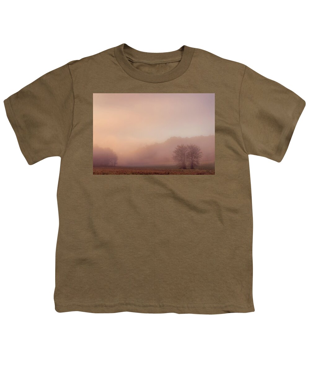 Mist Youth T-Shirt featuring the photograph Misty Dawn by Robert Charity