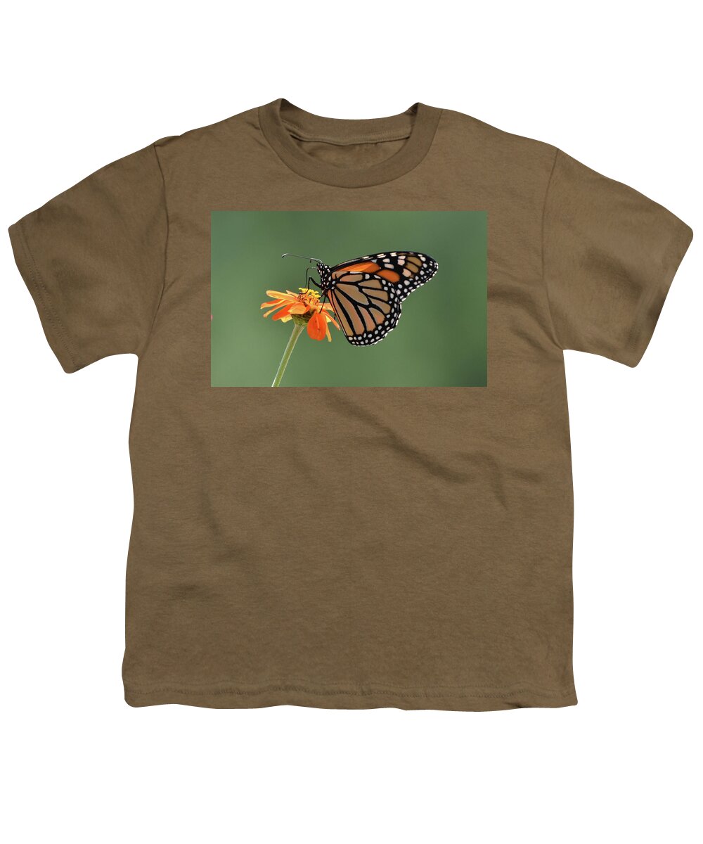 Monarch Youth T-Shirt featuring the photograph Monarch by Ben Foster