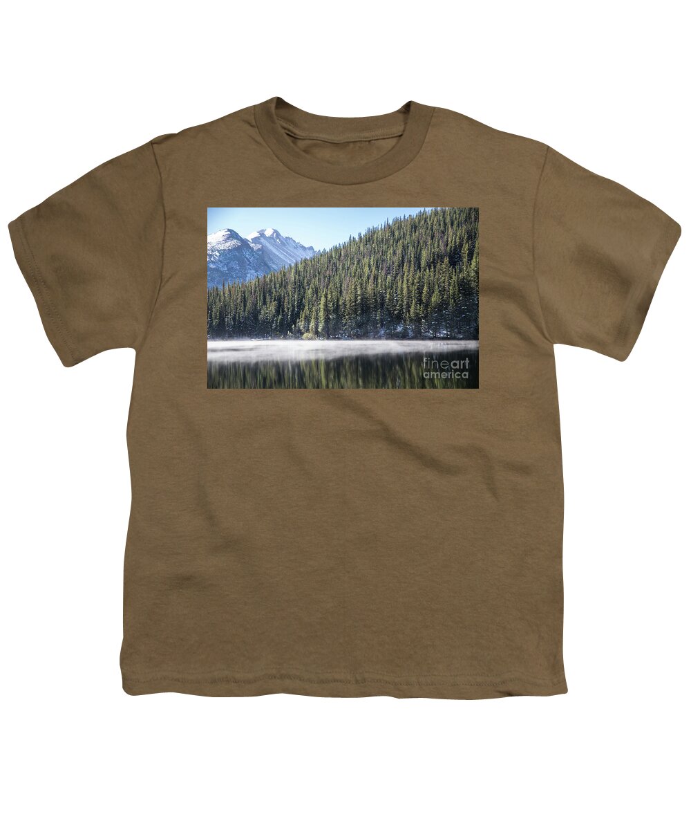 Morning Youth T-Shirt featuring the photograph Morning Fog by Lynn Sprowl