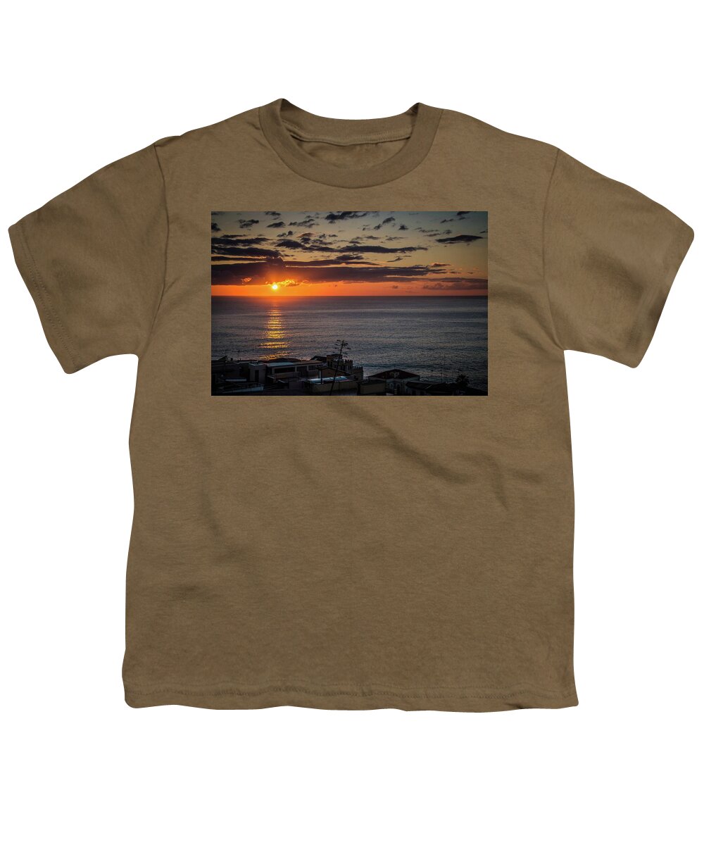 Sunrise Youth T-Shirt featuring the photograph Morning Rays by Larkin's Balcony Photography