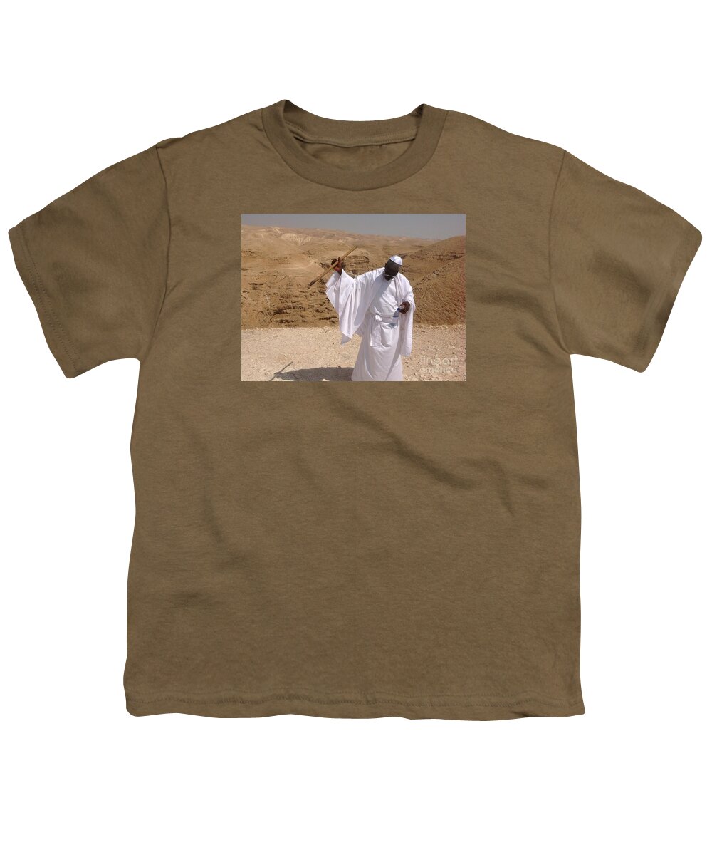 Eugenesimon Youth T-Shirt featuring the photograph Moses by Simon
