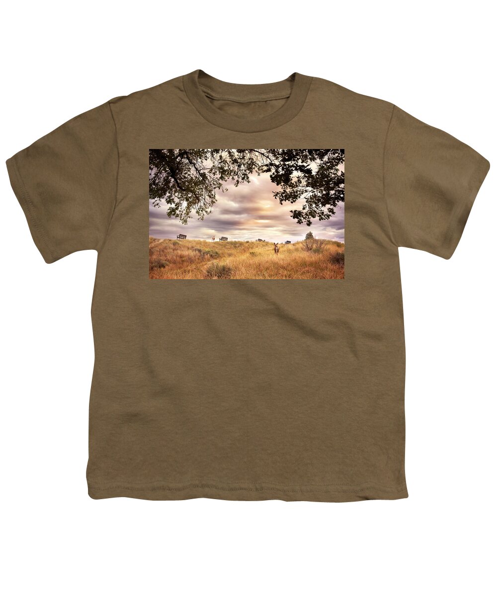 Munson Mountain Youth T-Shirt featuring the photograph Munson Morning by John Poon